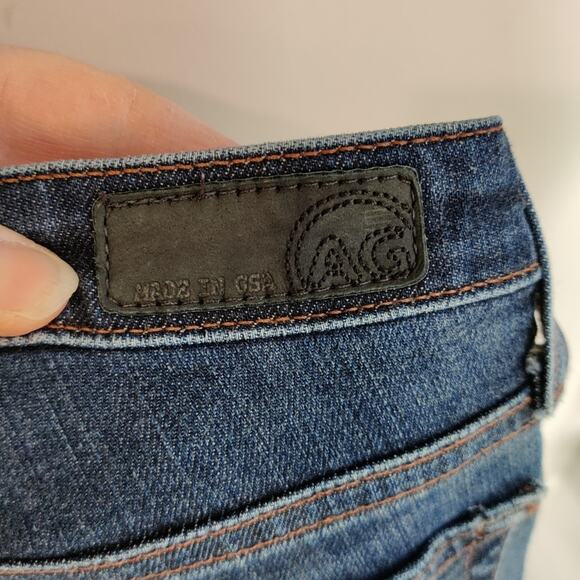 AG Adriano Goldschmied The Stilt Cigarette Ankle Jeans Size 25R - Picture 7 of 12